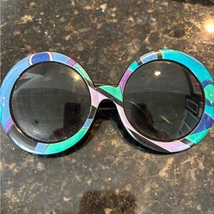 Vintage 1960’s Emilio Pucci Oversized Sunglasses as seen on Palm Royale